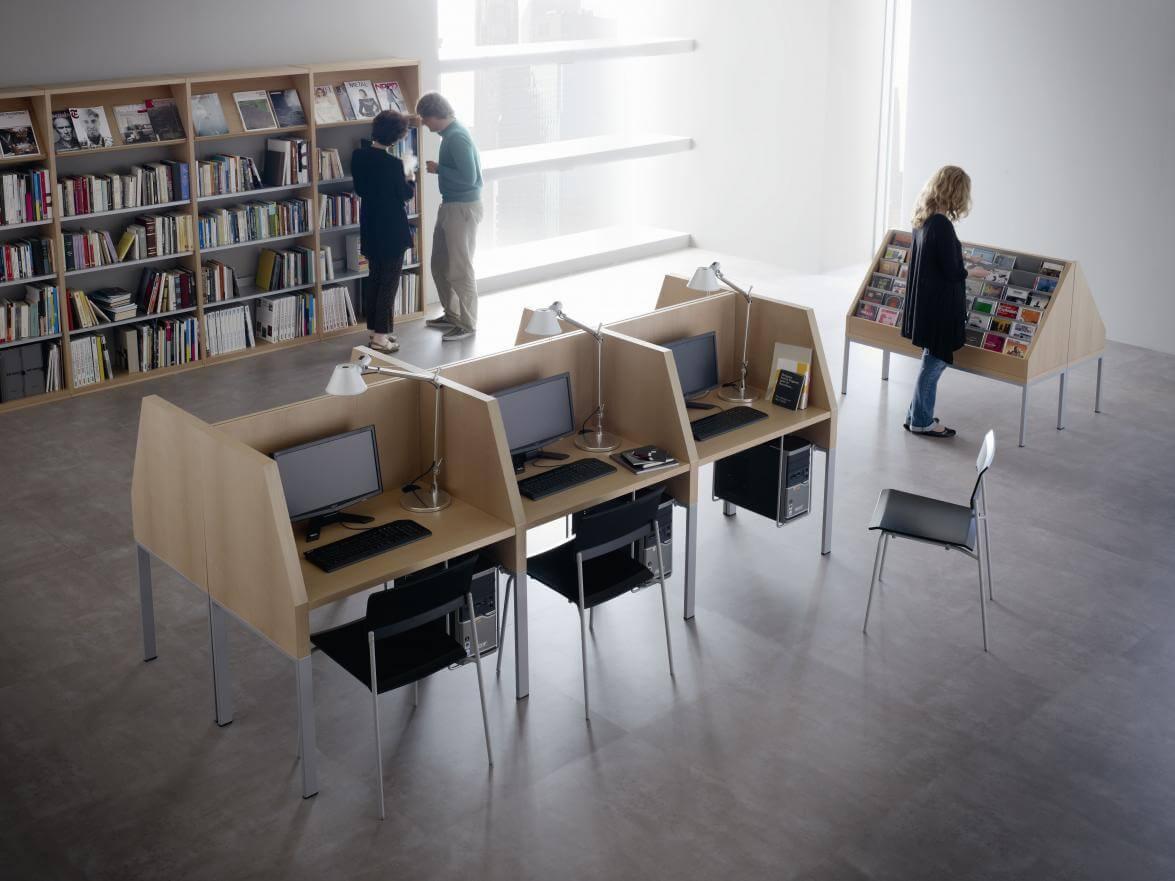 Mobiliario para bibliotecas